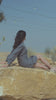 Sweetheart Neck Puff Sleeve Dress Back 