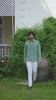Classic Collar Fern Green Shirt