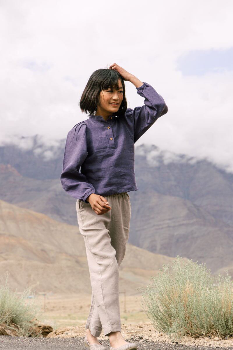 Drawstring trouser - Chi Linen