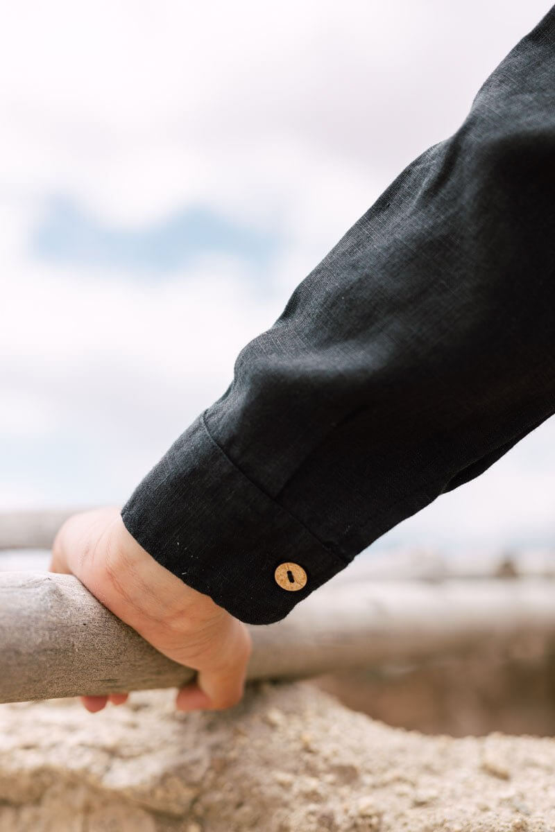 Drop shoulder shirt - Chi Linen