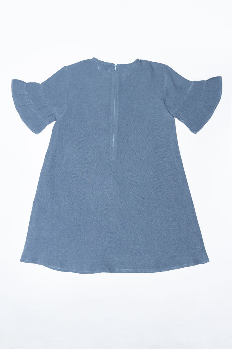 Layered Sleeves Frock - Chi Linen