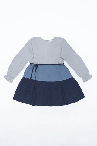 Trio flared frock - Chi Linen