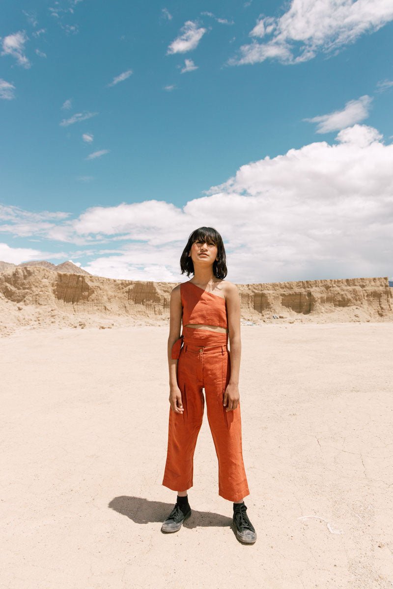 One-Shoulder Top Co-Ord