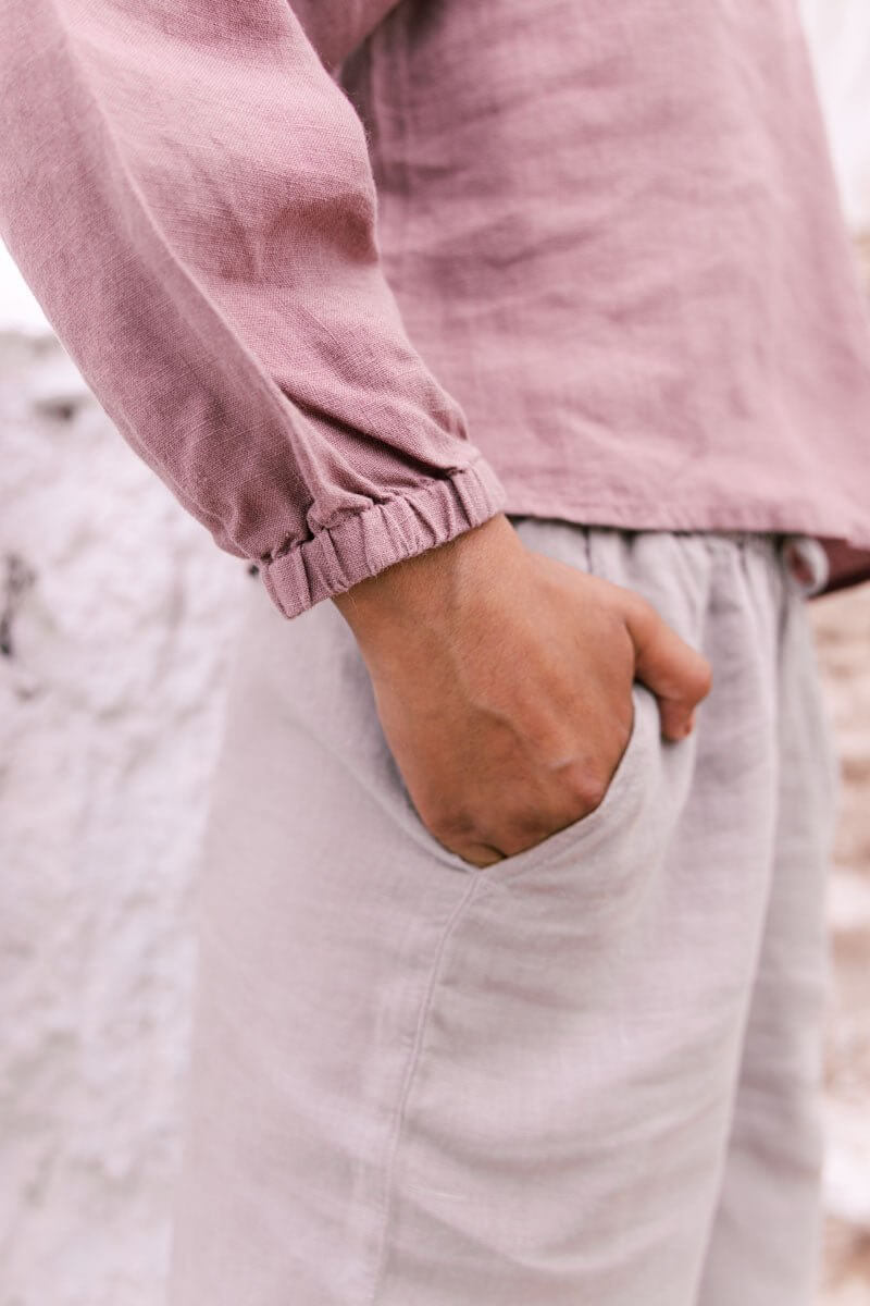 Drawstring trouser - Chi Linen