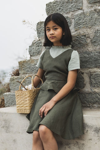 Suspender frock - Chi Linen
