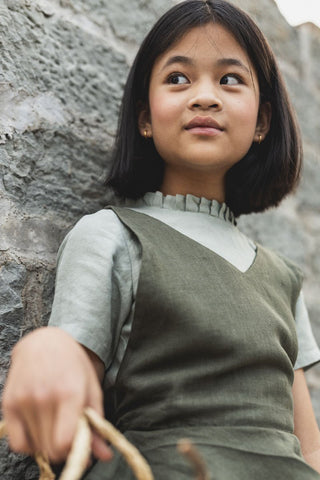 Suspender frock - Chi Linen