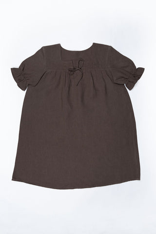 Front drawstring frock - Chi Linen