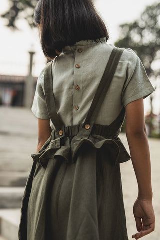Suspender frock - Chi Linen