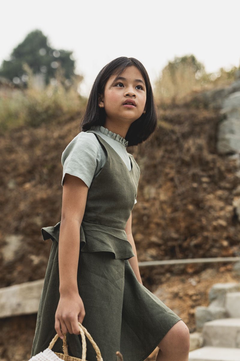 Suspender frock - Chi Linen
