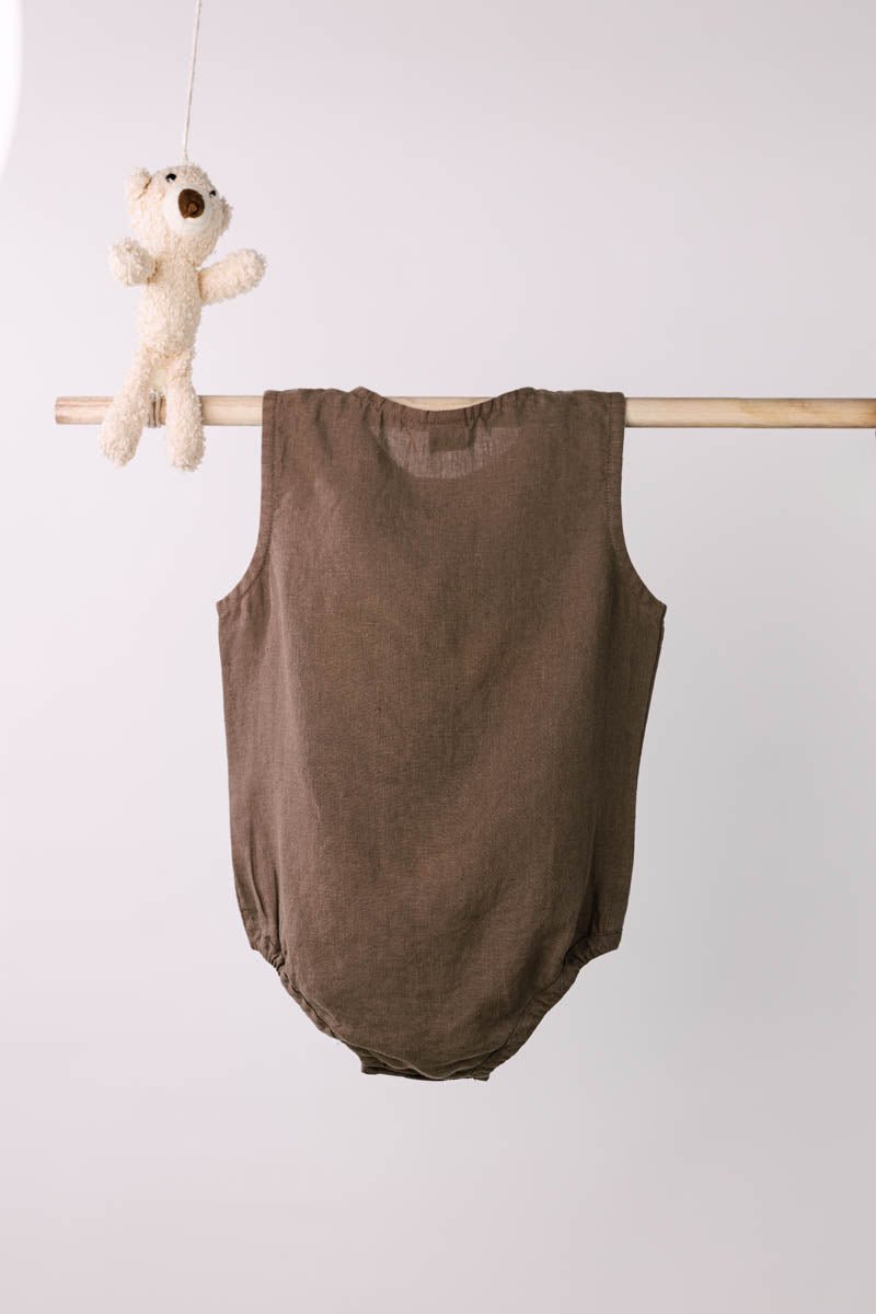 Rompers with Hat - Chi Linen