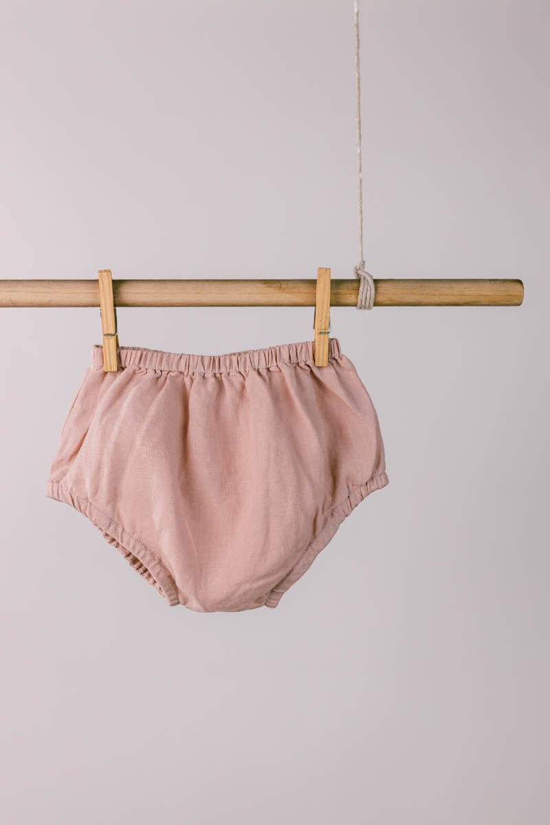 Toddler Suspender Frock - Chi Linen