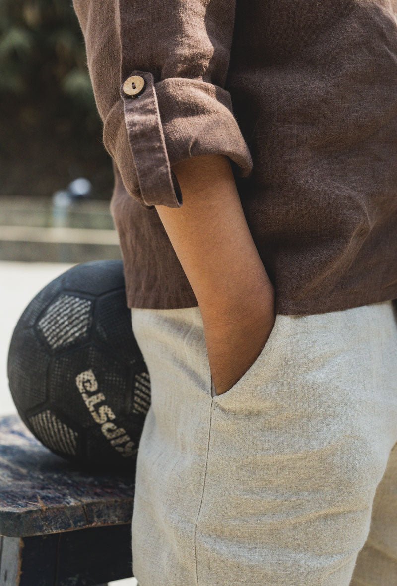 Trouser For Him - Chi Linen