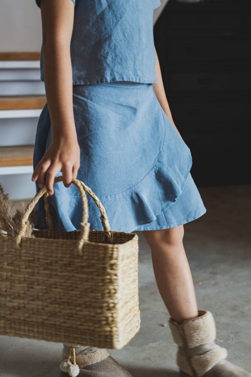 Wrap skirt - Chi Linen