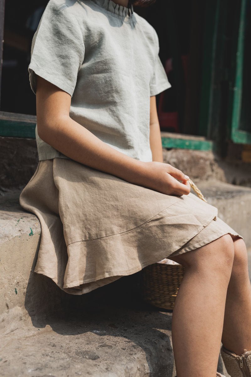 Wrap skirt - Chi Linen