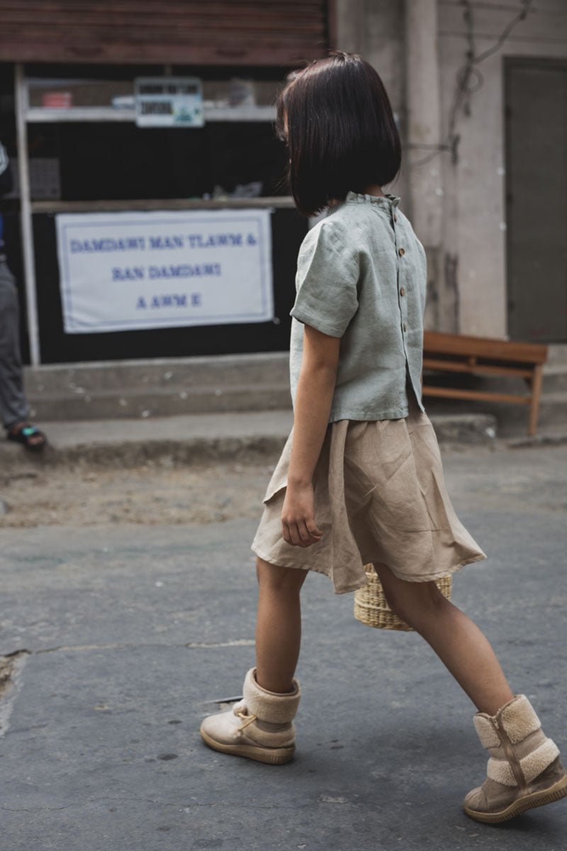 Wrap skirt - Chi Linen