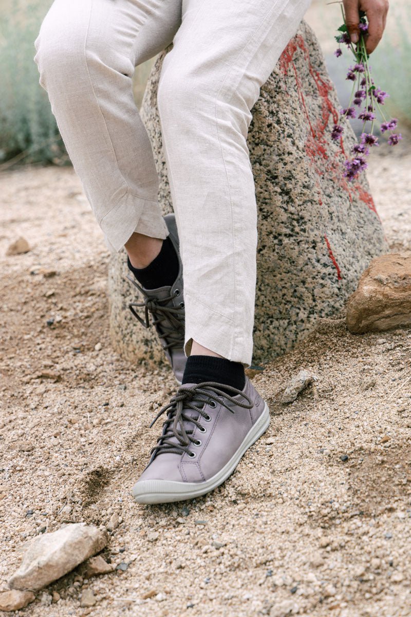 Pin tucks trouser - Chi Linen