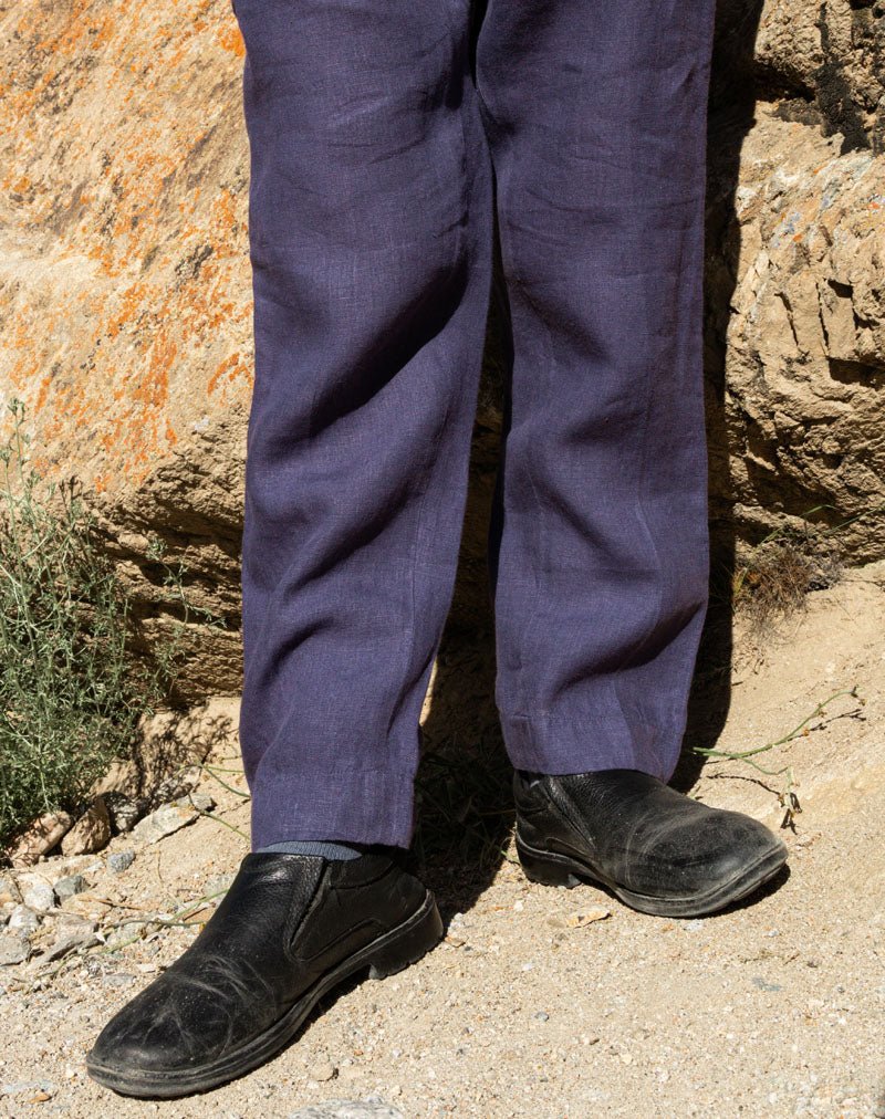 Patch pocket Trouser - Chi Linen