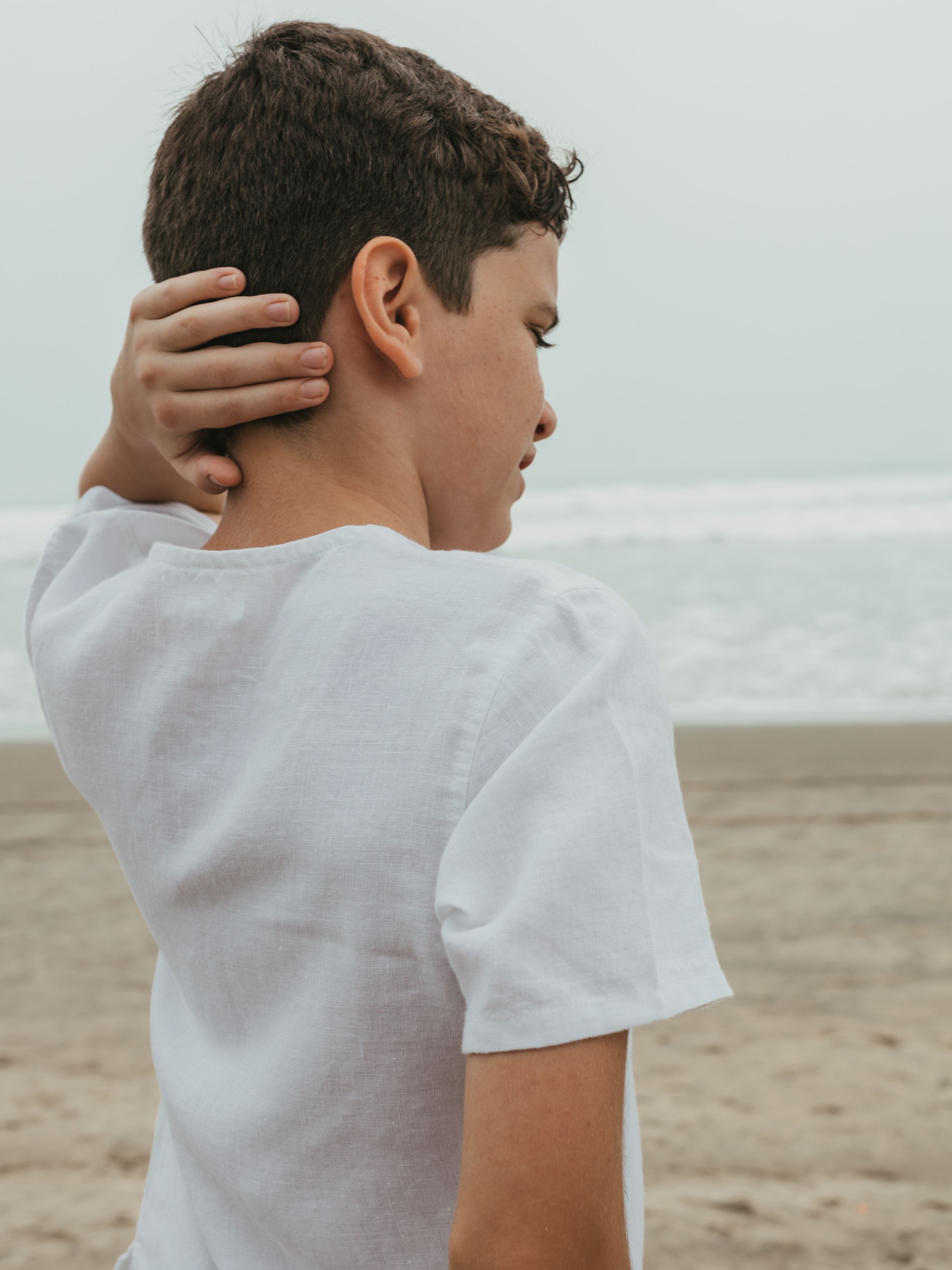 Short Sleeve Linen Shirt - Chi Linen