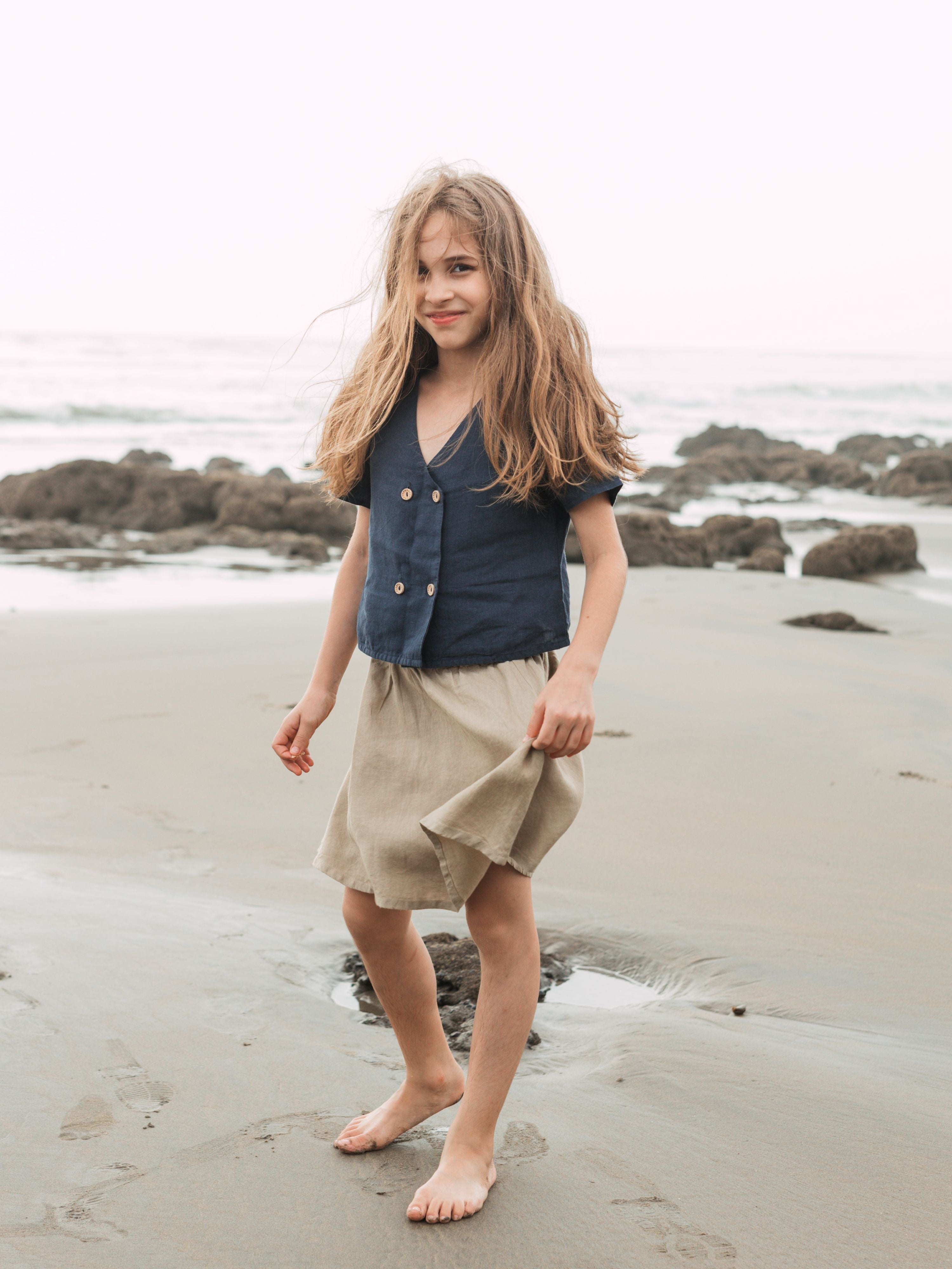 Linen Skirt - Chi Linen
