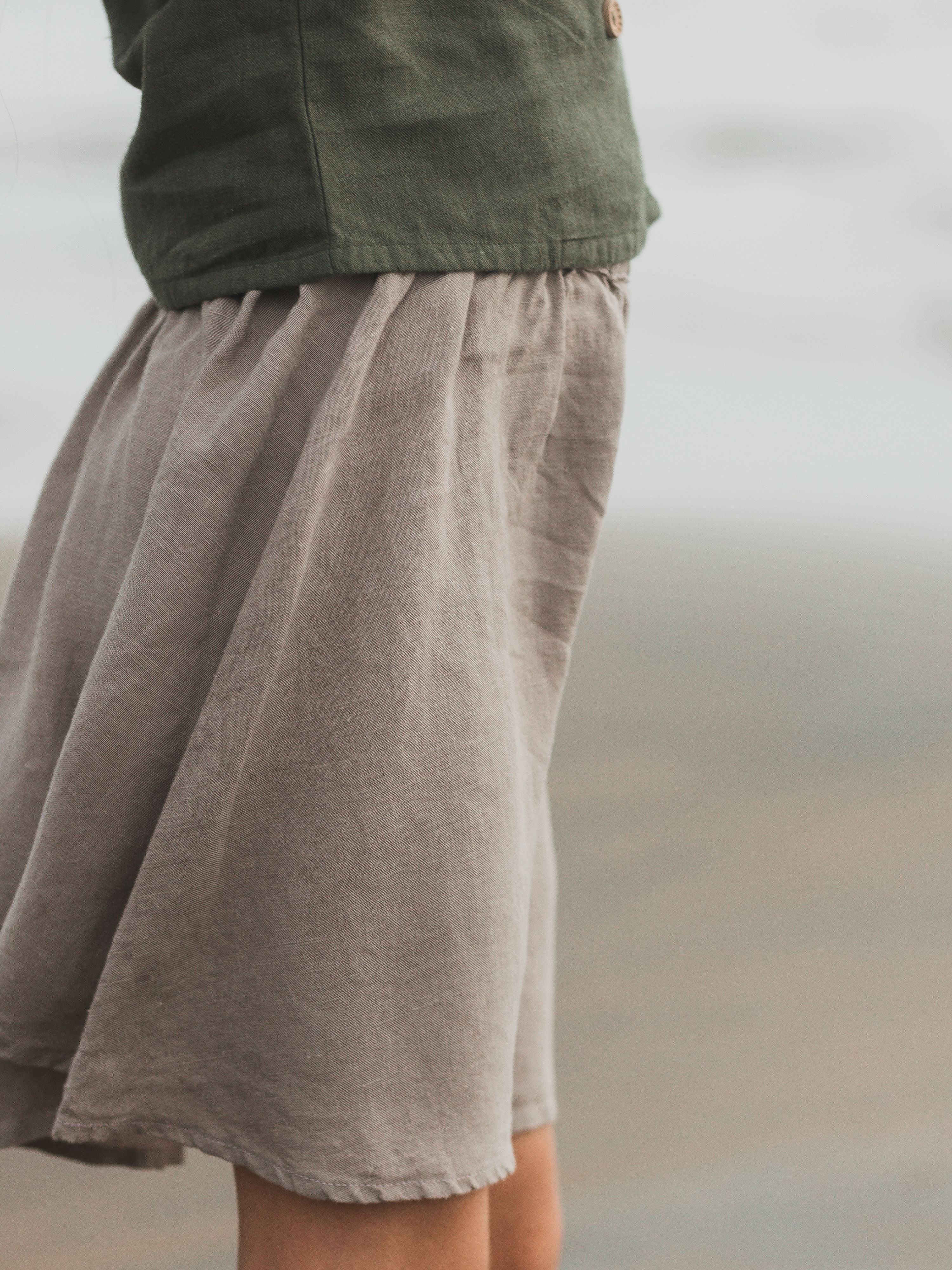 Linen Skirt - Chi Linen