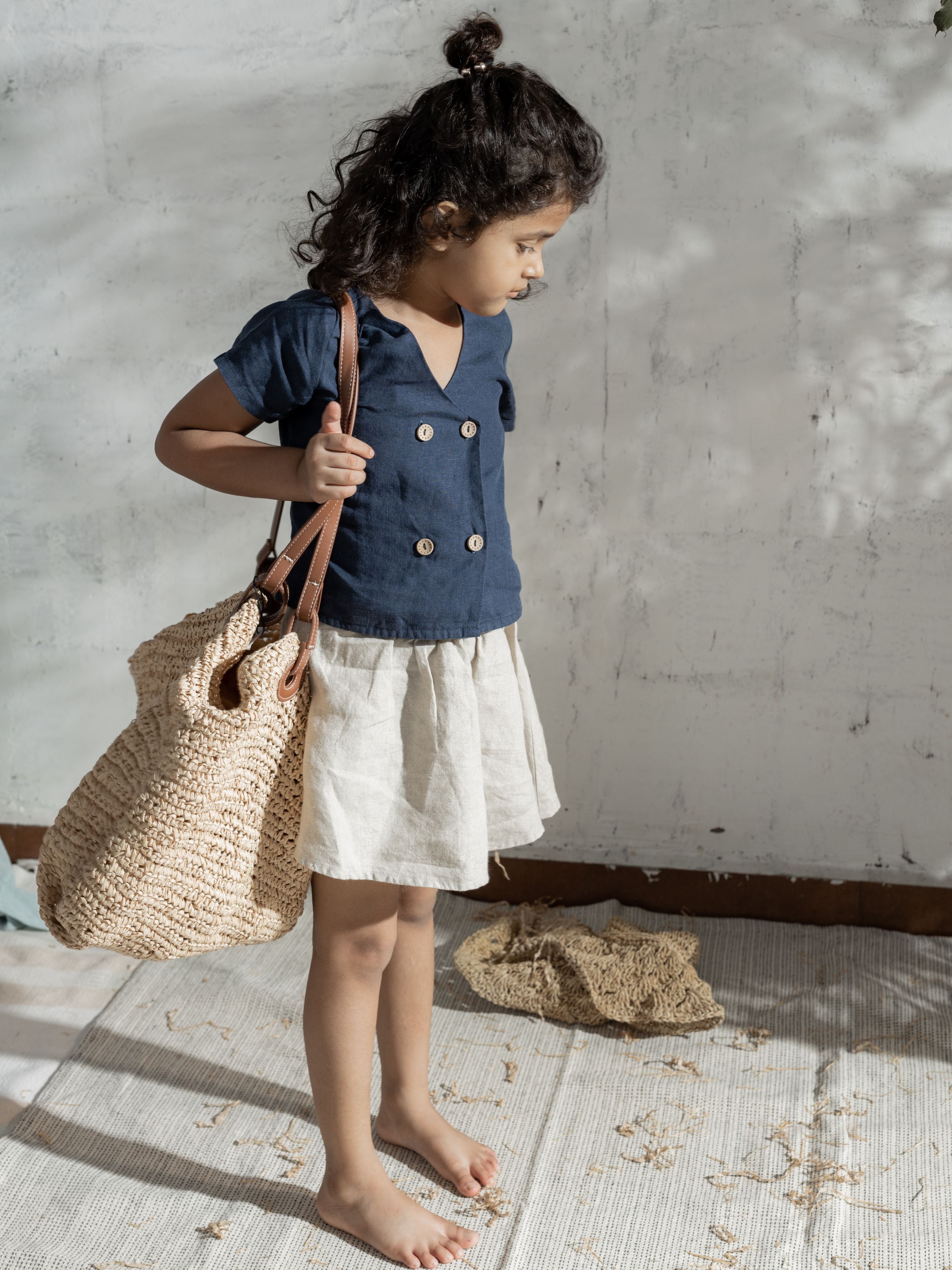 Linen Skirt - Chi Linen