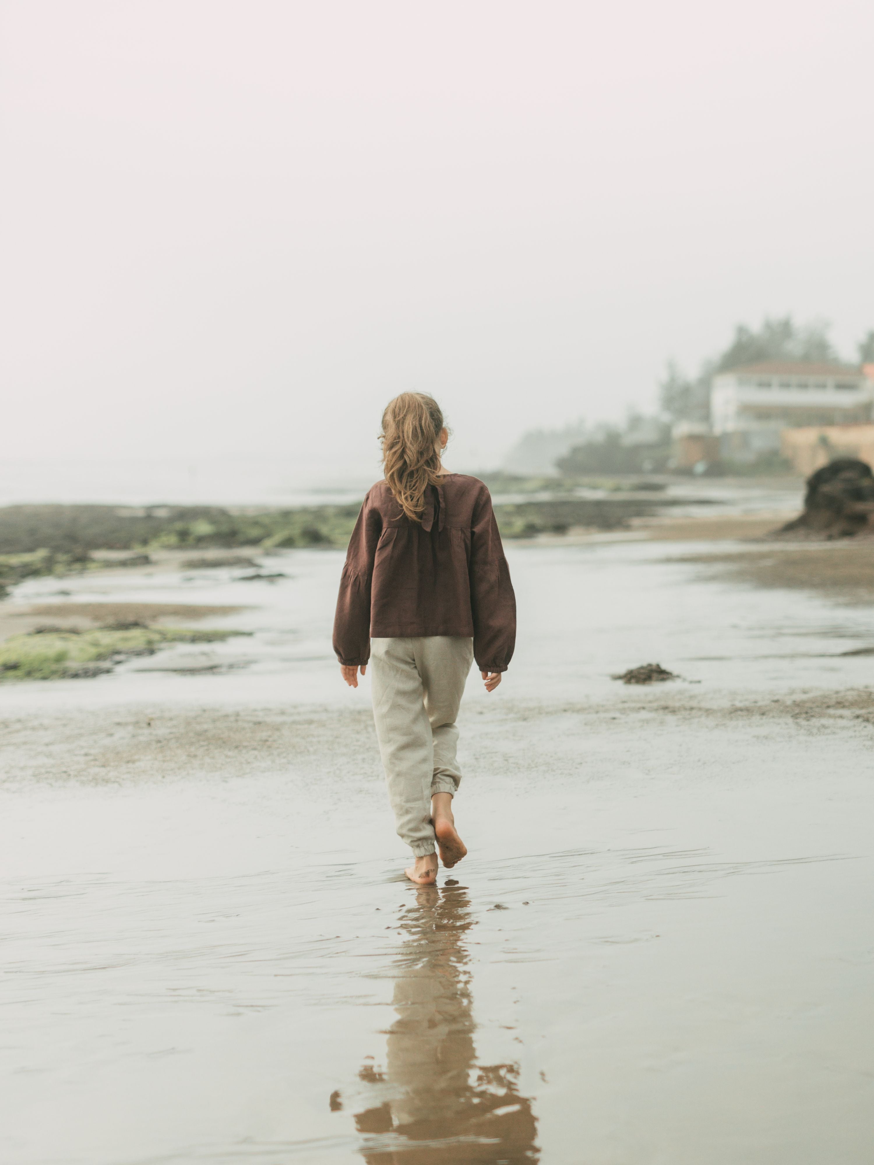 Linen Joggers For Her - Chi Linen