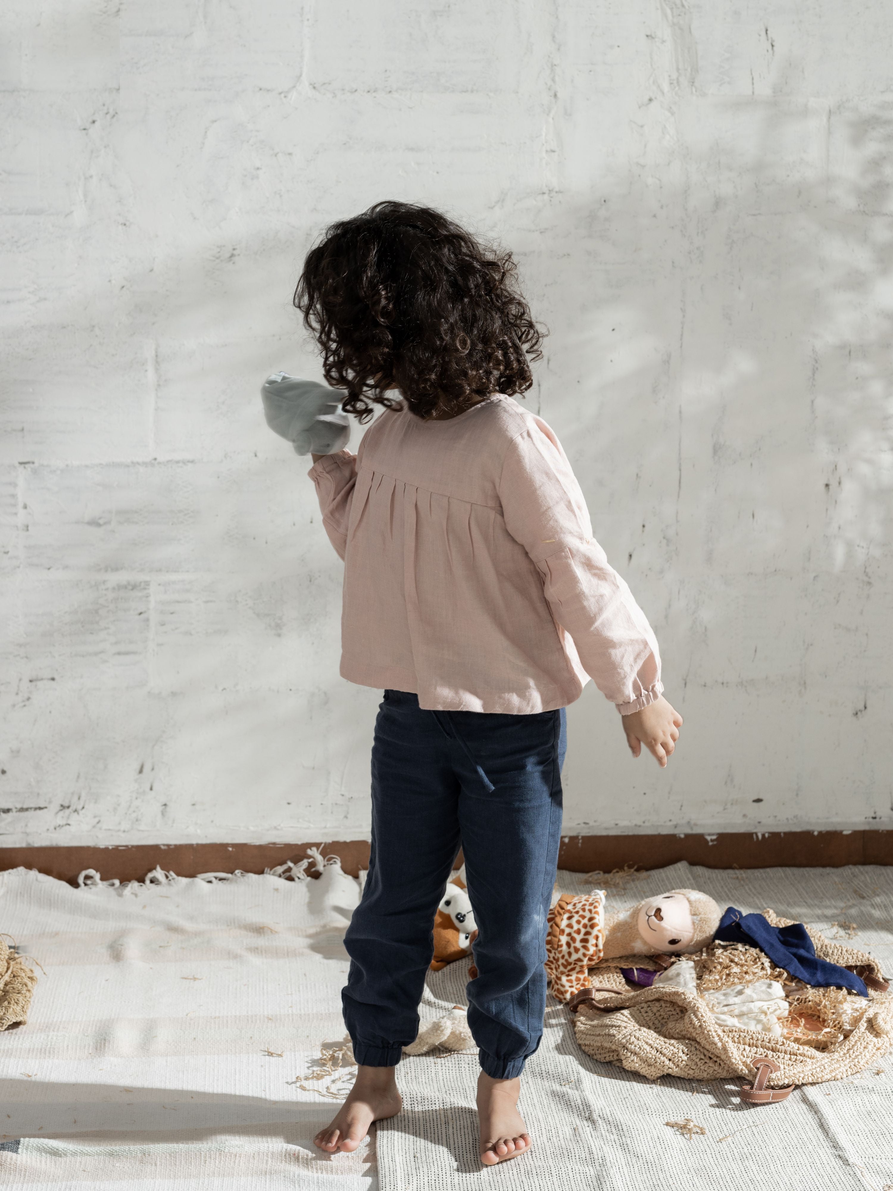 Linen Joggers For Her - Chi Linen