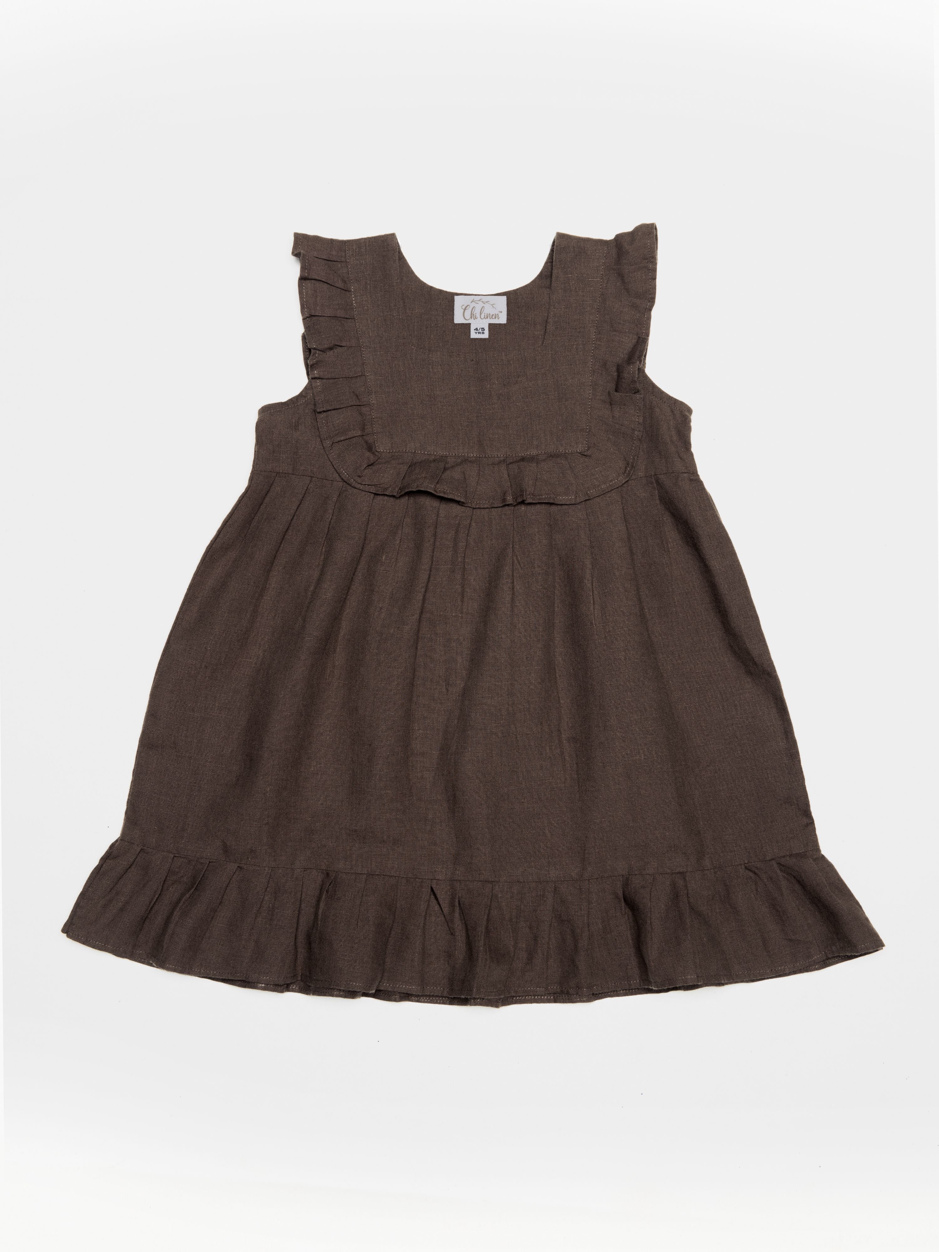 Ruffle Frock - Chi Linen
