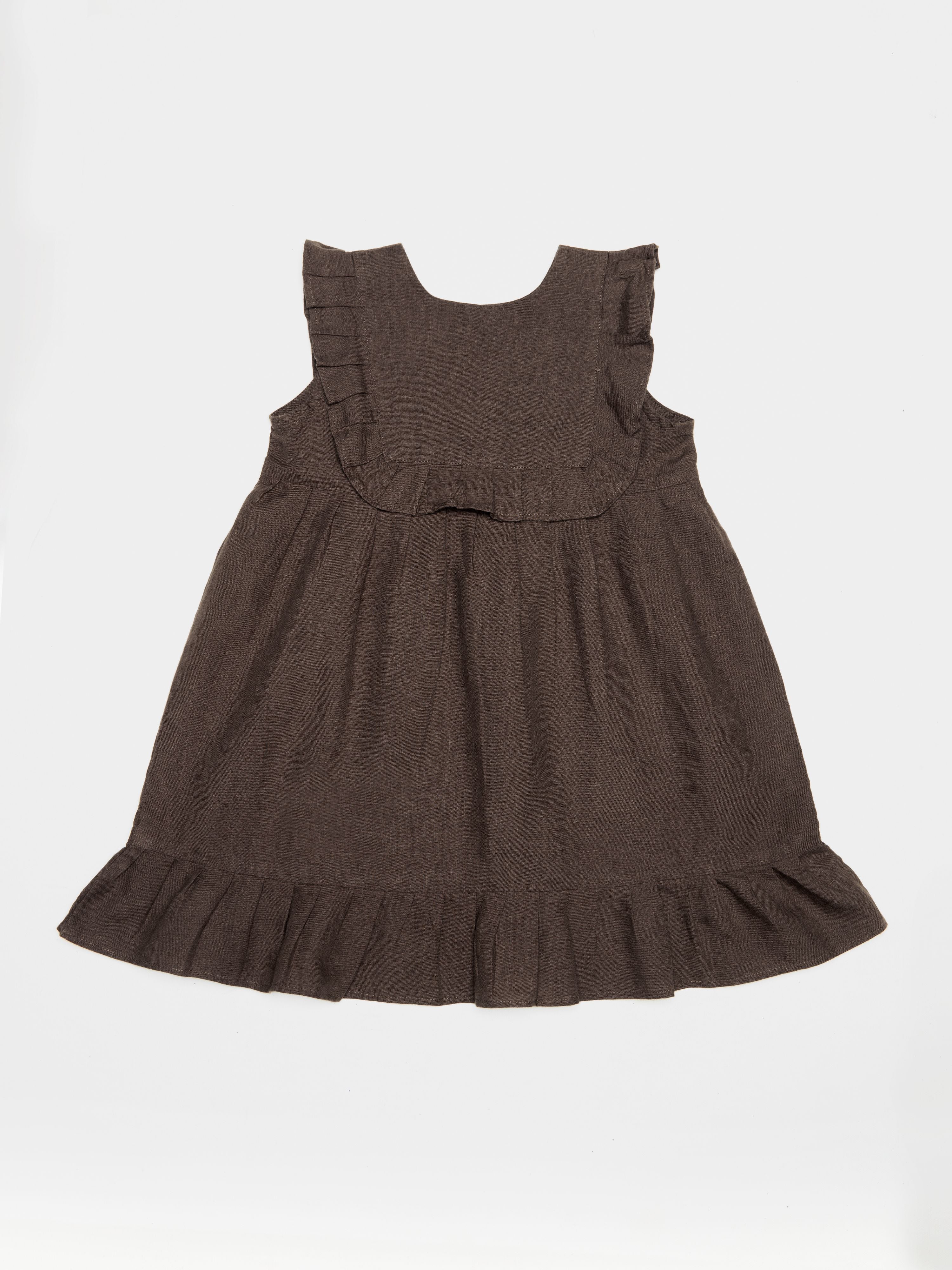 Ruffle Frock - Chi Linen
