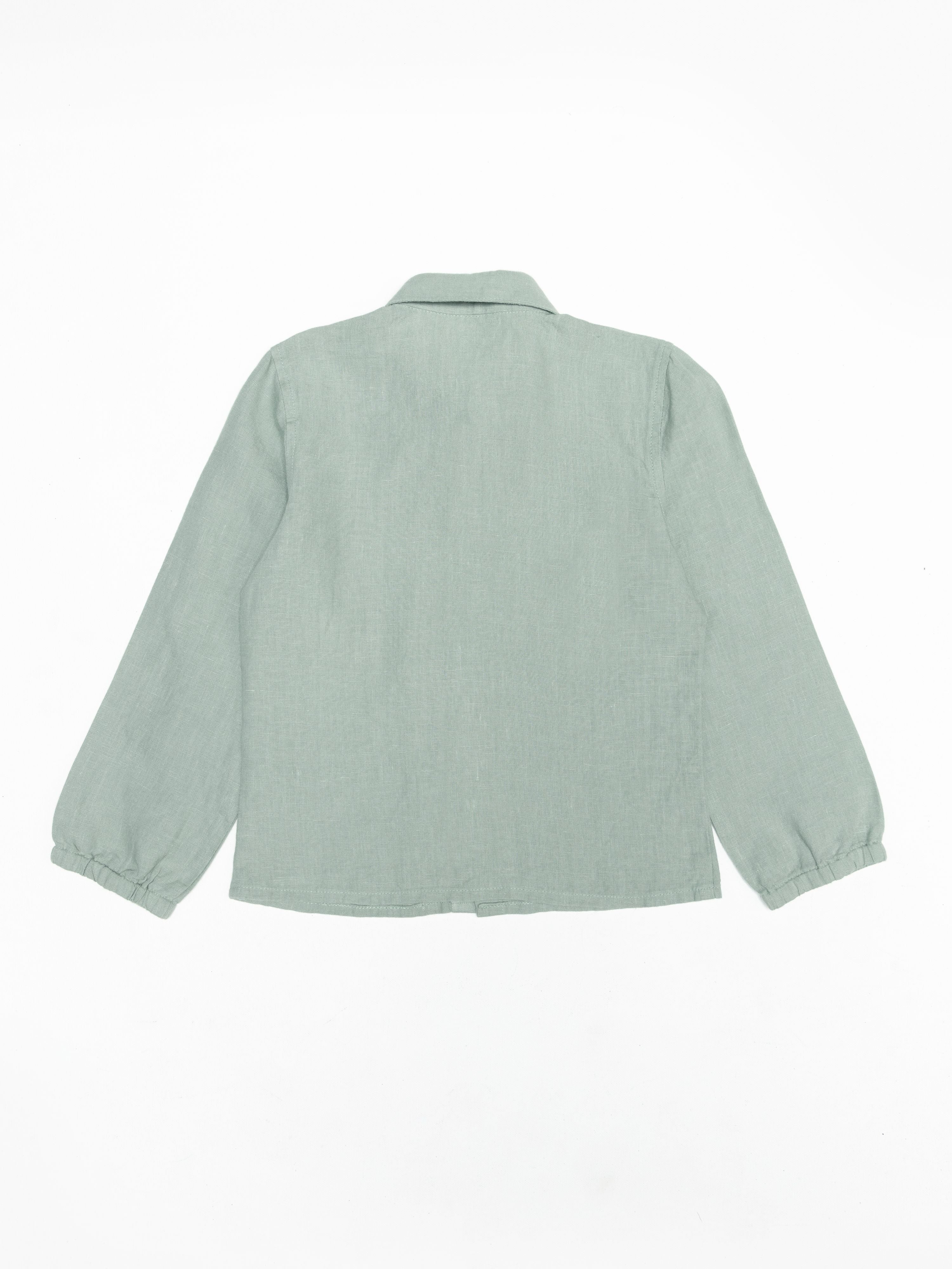 Long Sleeve Linen Shirt - Chi Linen