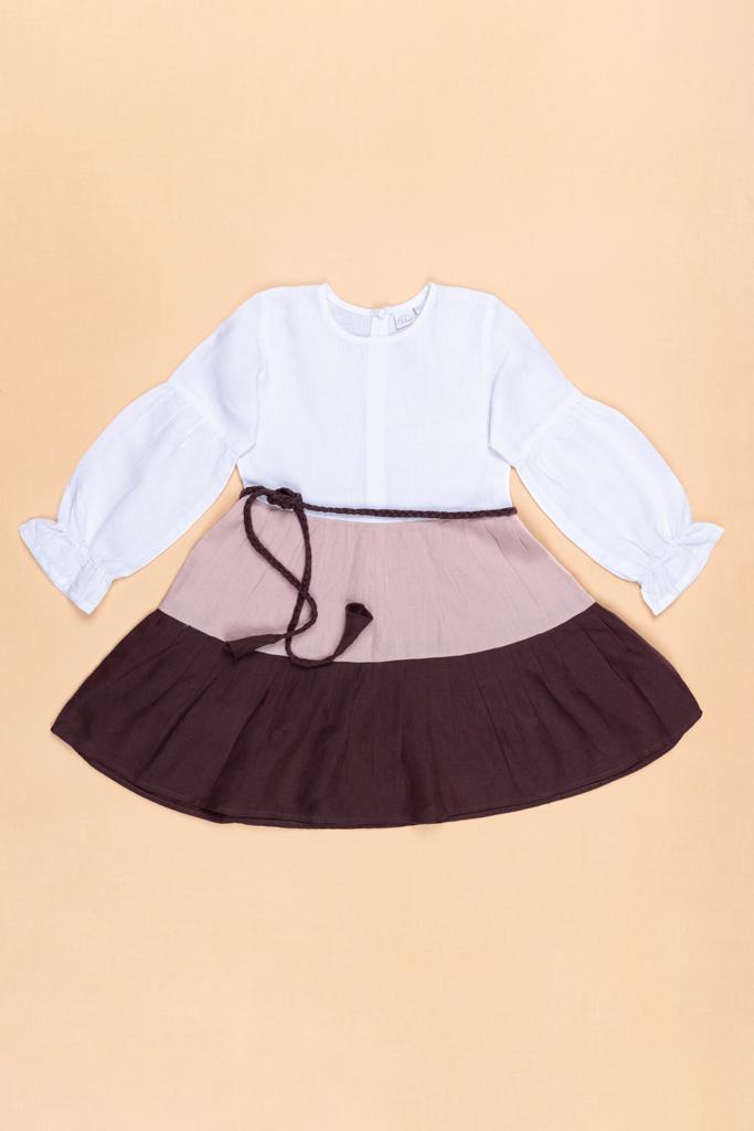 Trio flared frock - Chi Linen